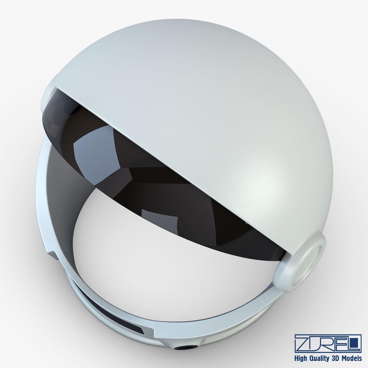 Astronaut helmet 3D model_6