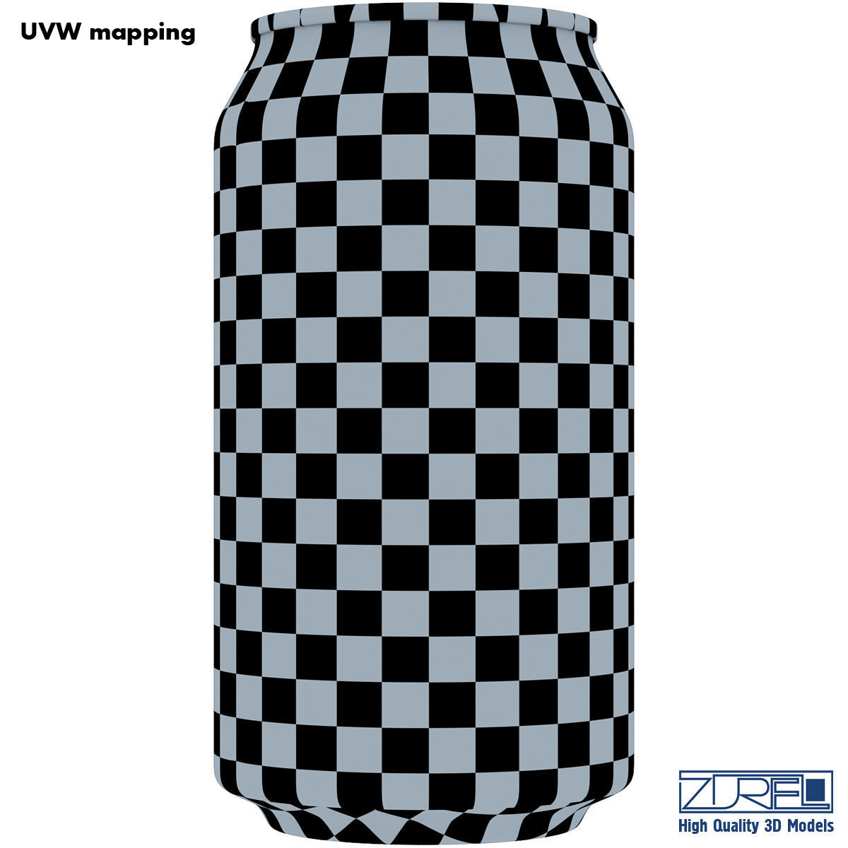 Aluminum Soda Can 3D model_16