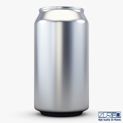 Aluminum Soda Can 3D model 3