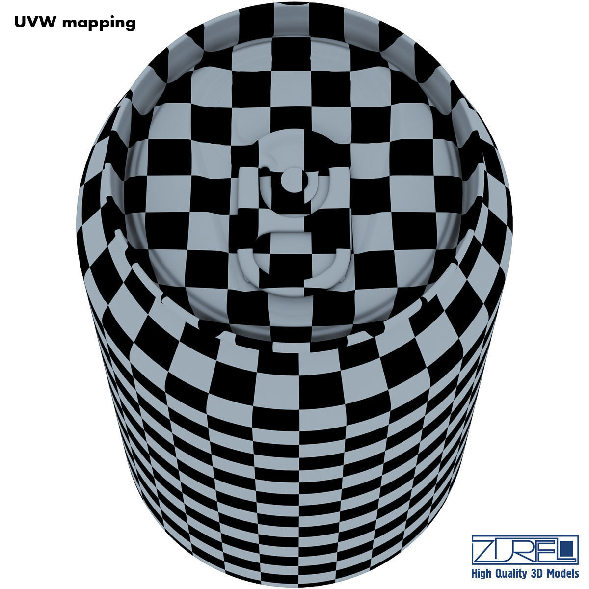 Aluminum Soda Can 3D model_17