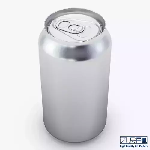 Aluminum Soda Can 3D model