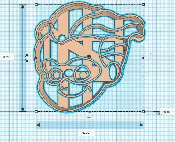 Dash The Incredibles Cookie Cutter 3D print model