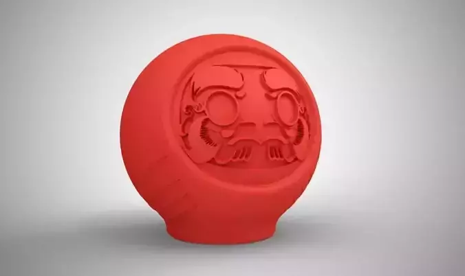 Daruma Doll 3D print model