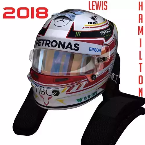 Hamilton helmet 2018