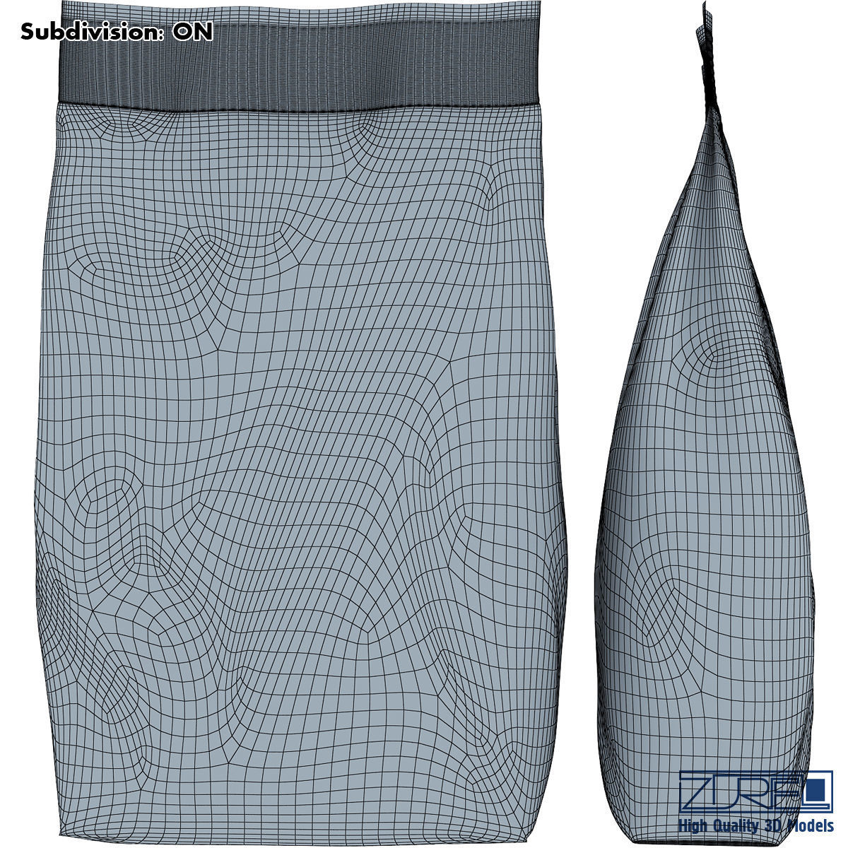 Food packaging v 12 3D model_8