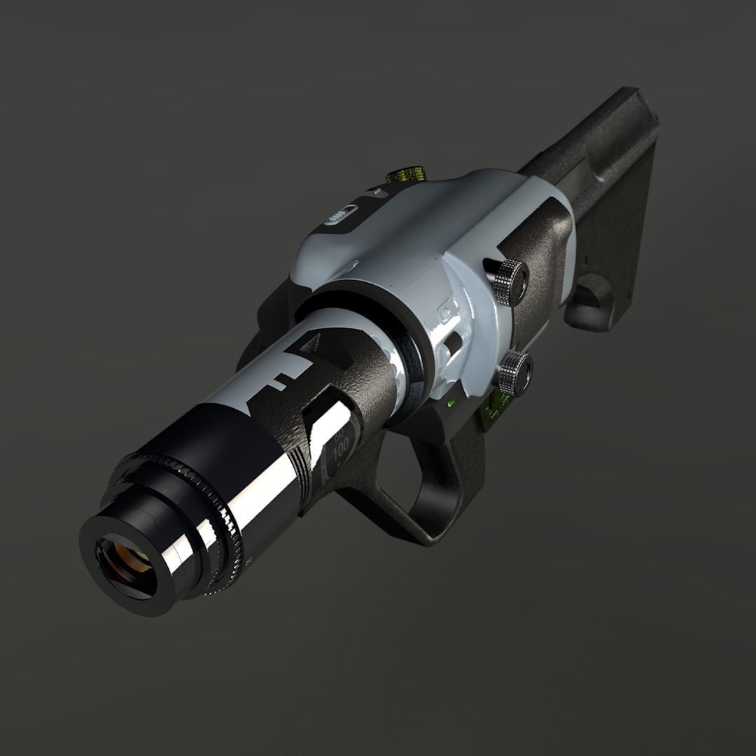 HANDYSHOOT Gun 3D model_3