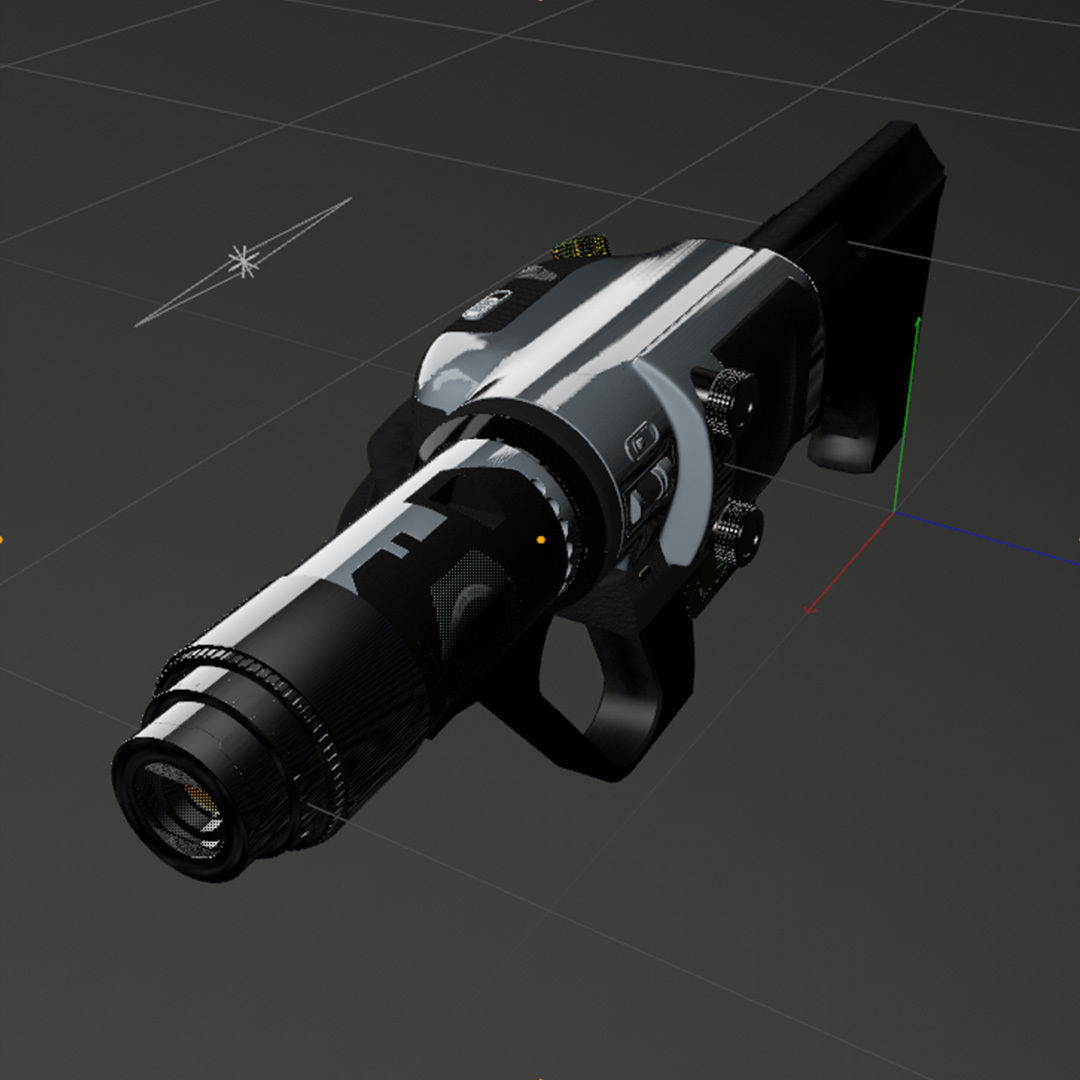 HANDYSHOOT Gun 3D model_1