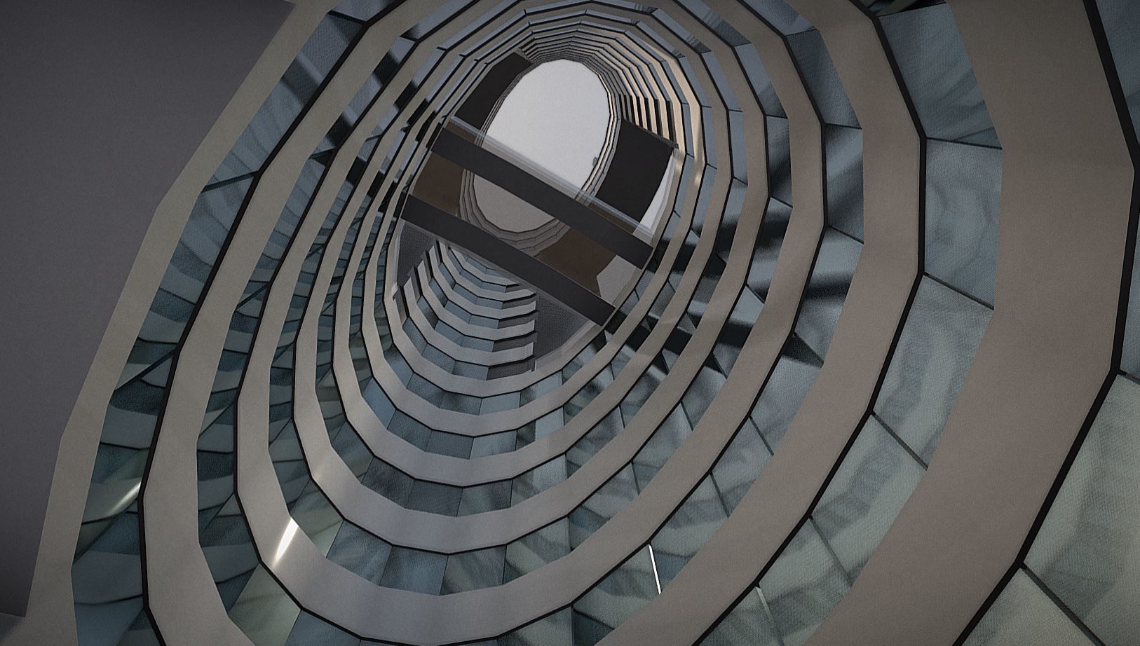 City Building Design O-1 Low-poly 3D model_6