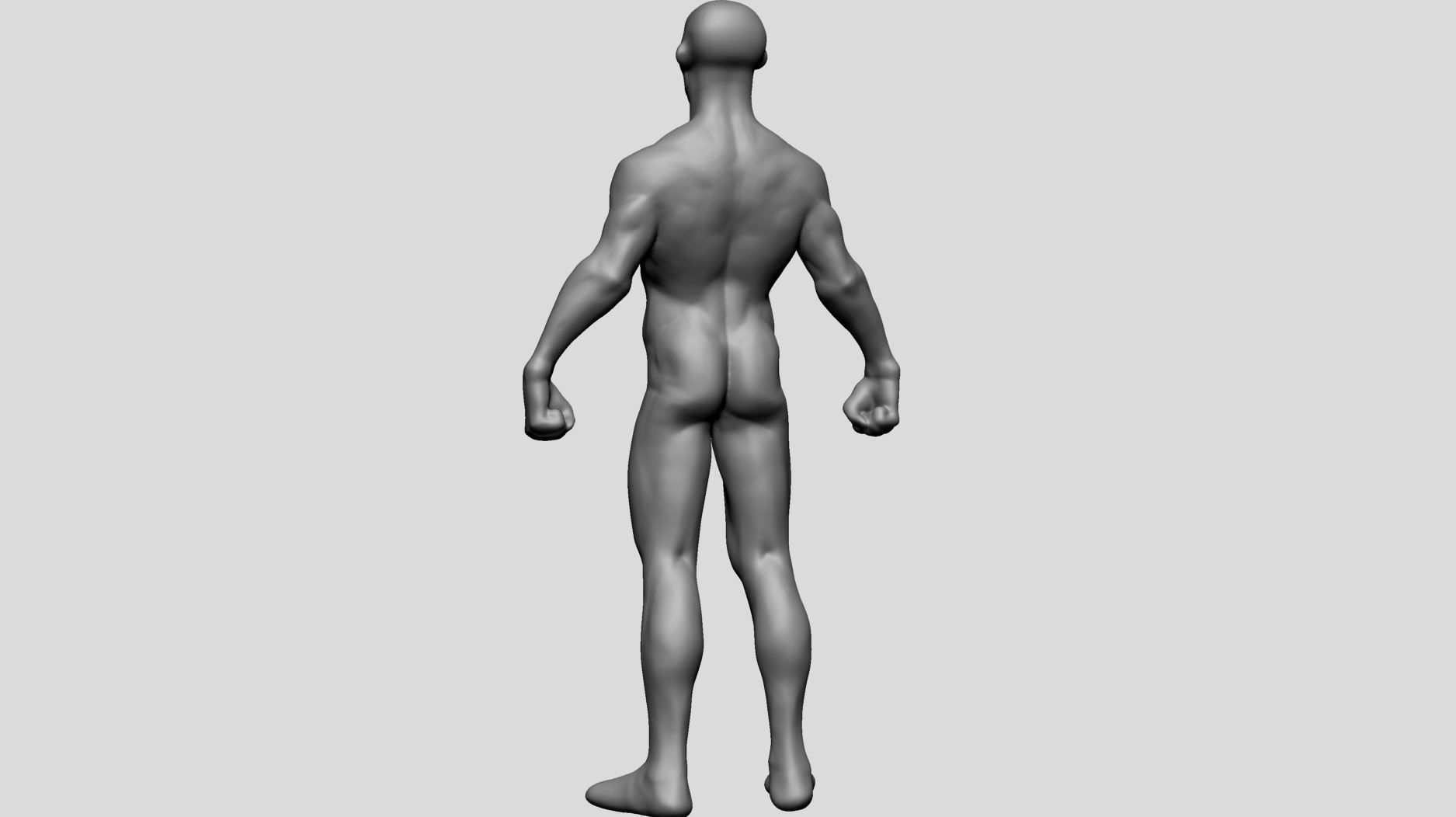 Stylized Body v3 3D model_1