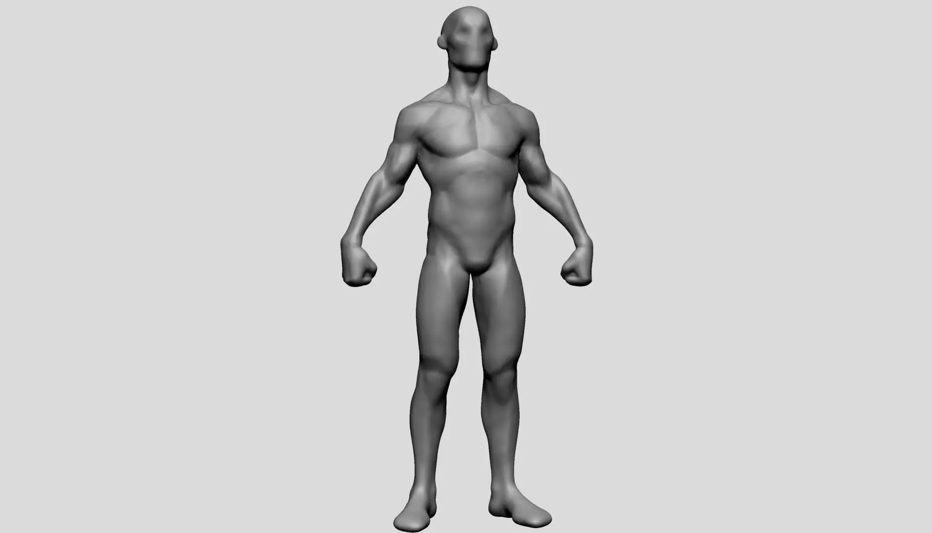 Stylized Body v3 3D model_0