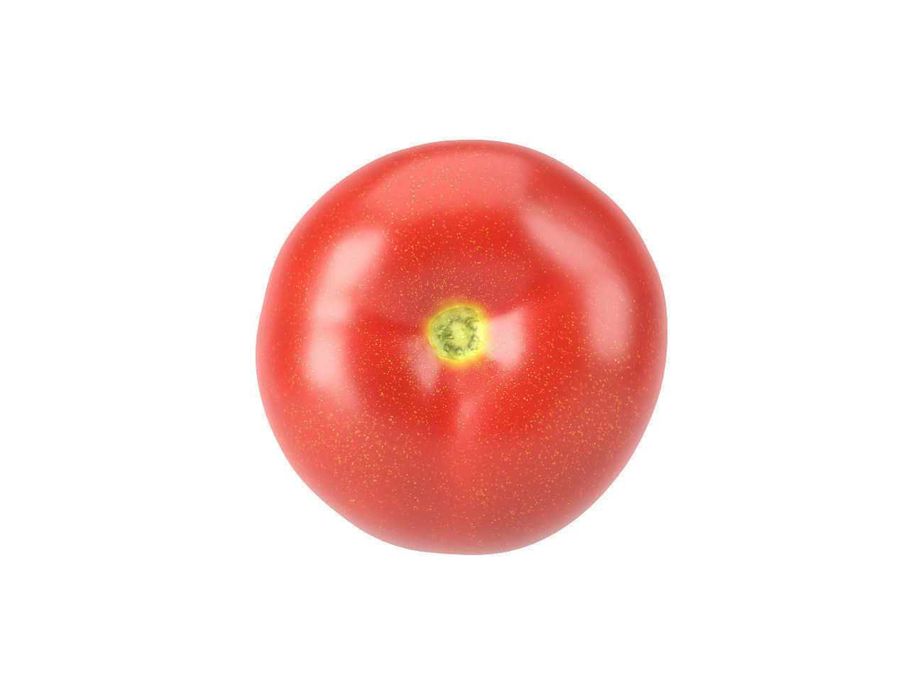 Photorealistic Tomato 3D Scan 3D model_4