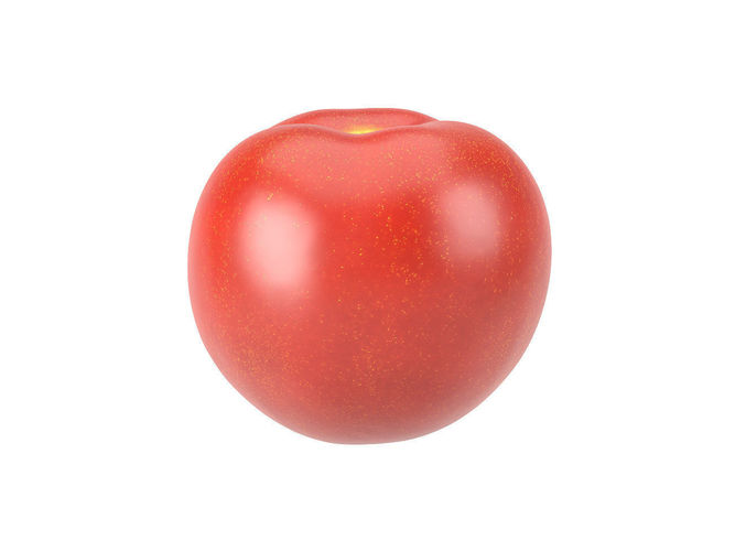Photorealistic Tomato 3D Scan 3D model 4