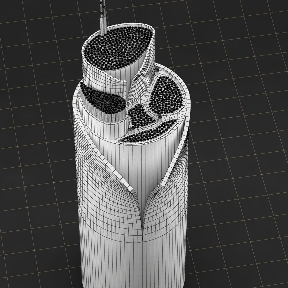Spinal Peripheral Nerve Section 3D model_6