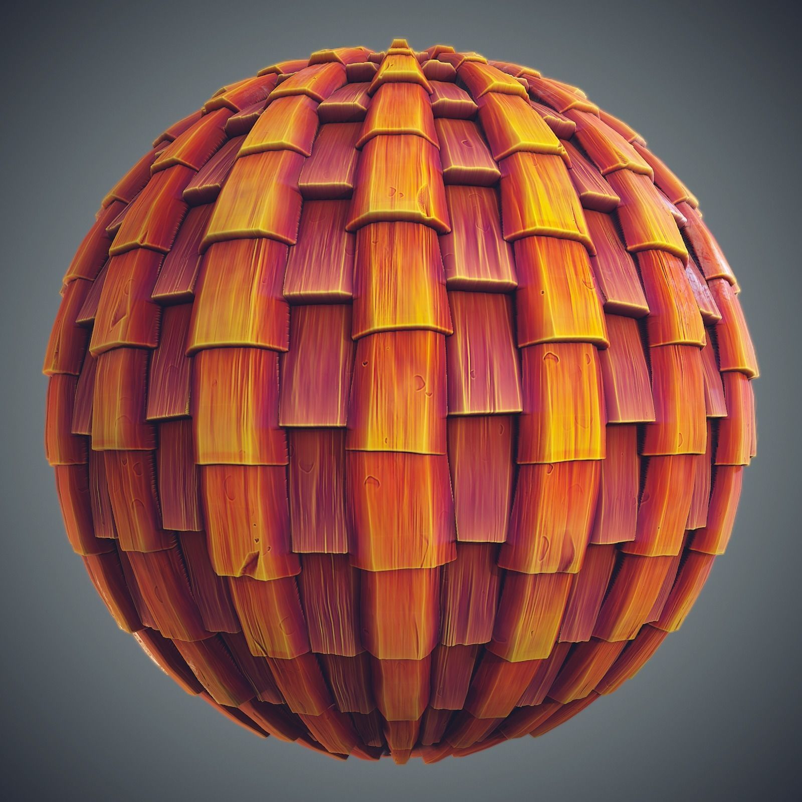 Stylized Roof Materials Texture_3