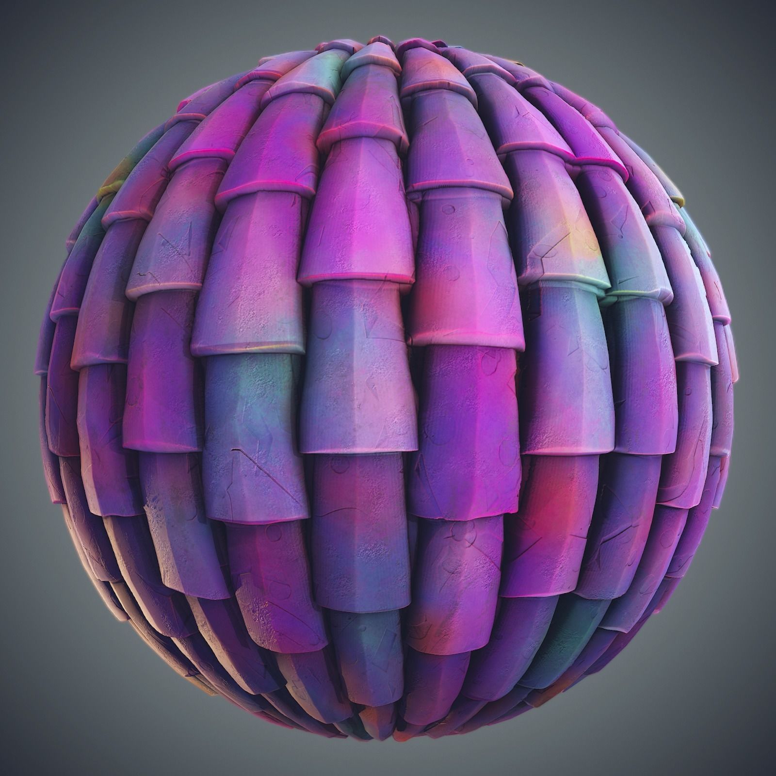 Stylized Roof Materials Texture_8
