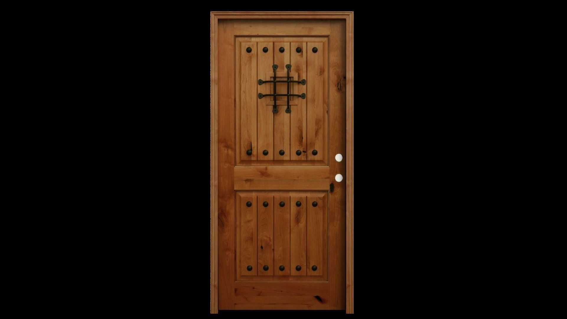 Door Pack Low-poly 3D model_8