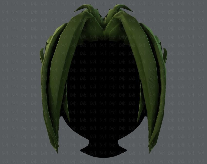 3D Hair style for boy V29 Low-poly 3D model_17