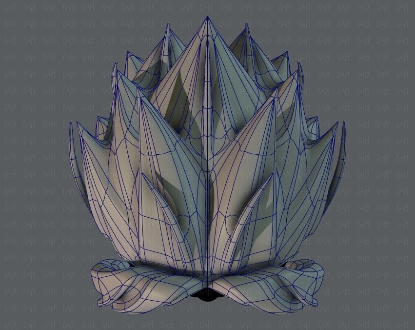 3D Hair style for boy V29 Low-poly 3D model_34