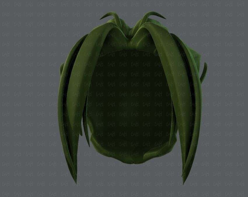 3D Hair style for boy V29 Low-poly 3D model_37