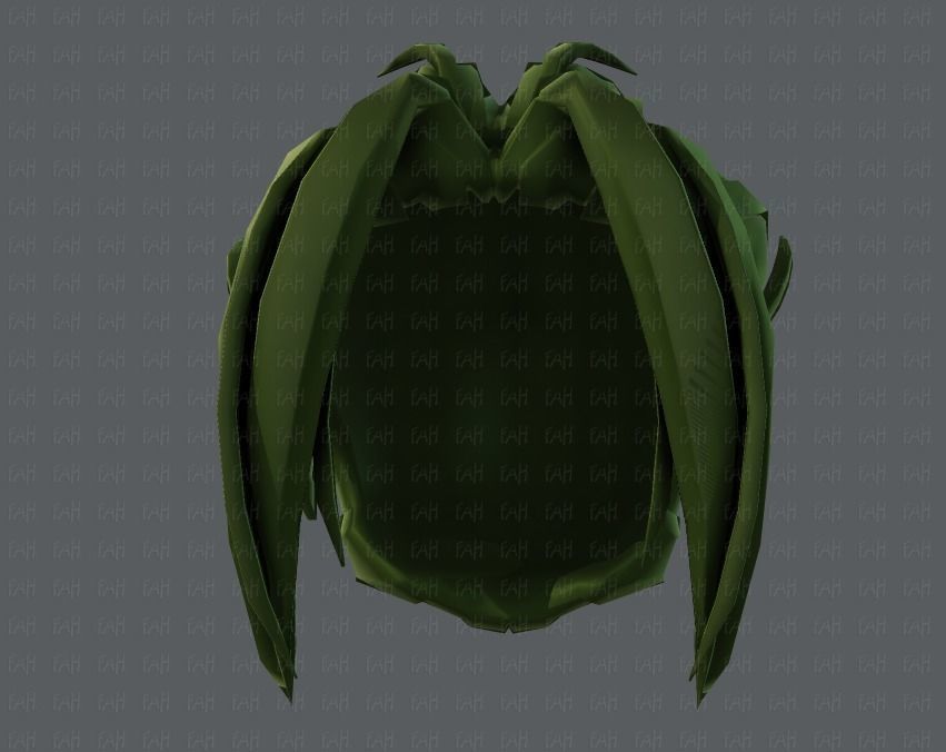 3D Hair style for boy V29 Low-poly 3D model_39