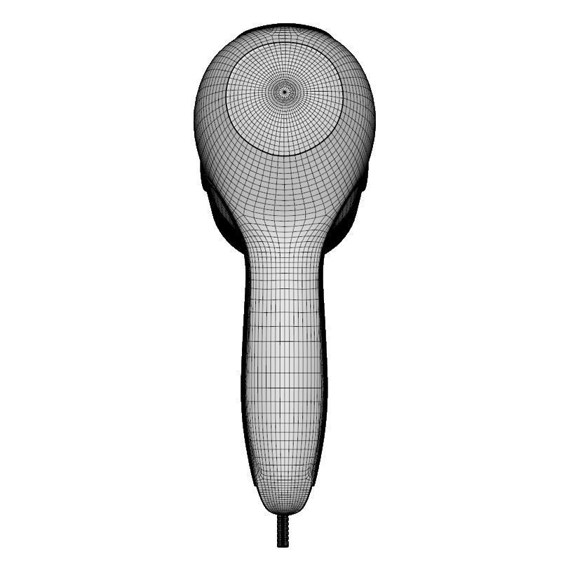 PANASONIC EH ND11 HAIR DRYER WHITE 3D model_12