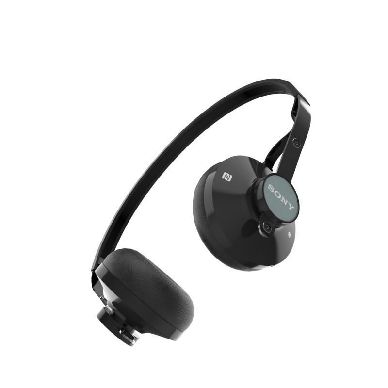 SONY SBH60 BLUETOOTH HEADSET BLACK 3D model_4