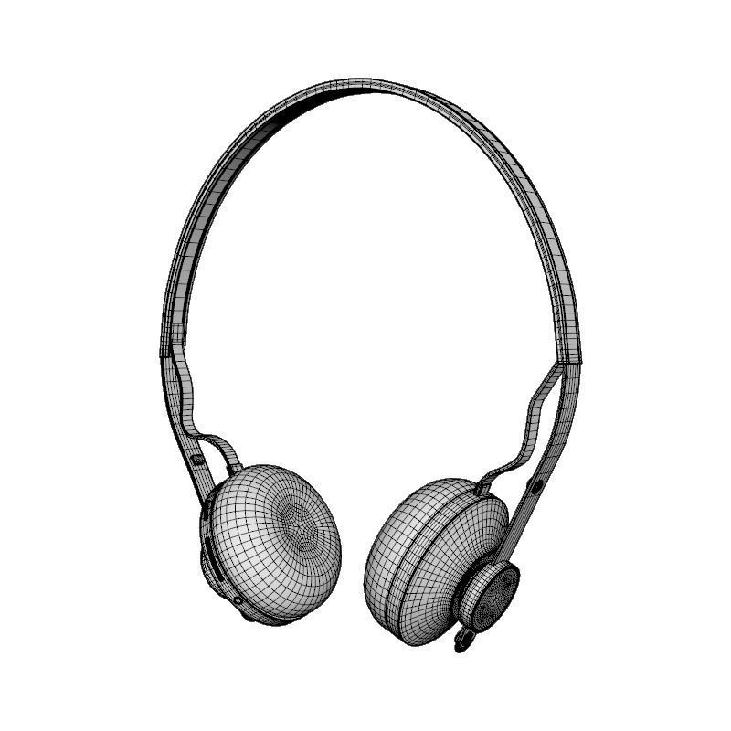 SONY SBH60 BLUETOOTH HEADSET BLACK 3D model_12