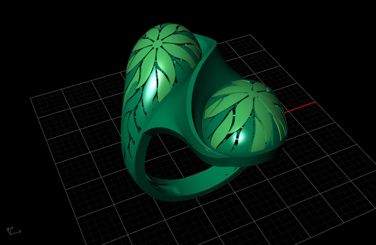 fizyon ring 1 3D print model_1