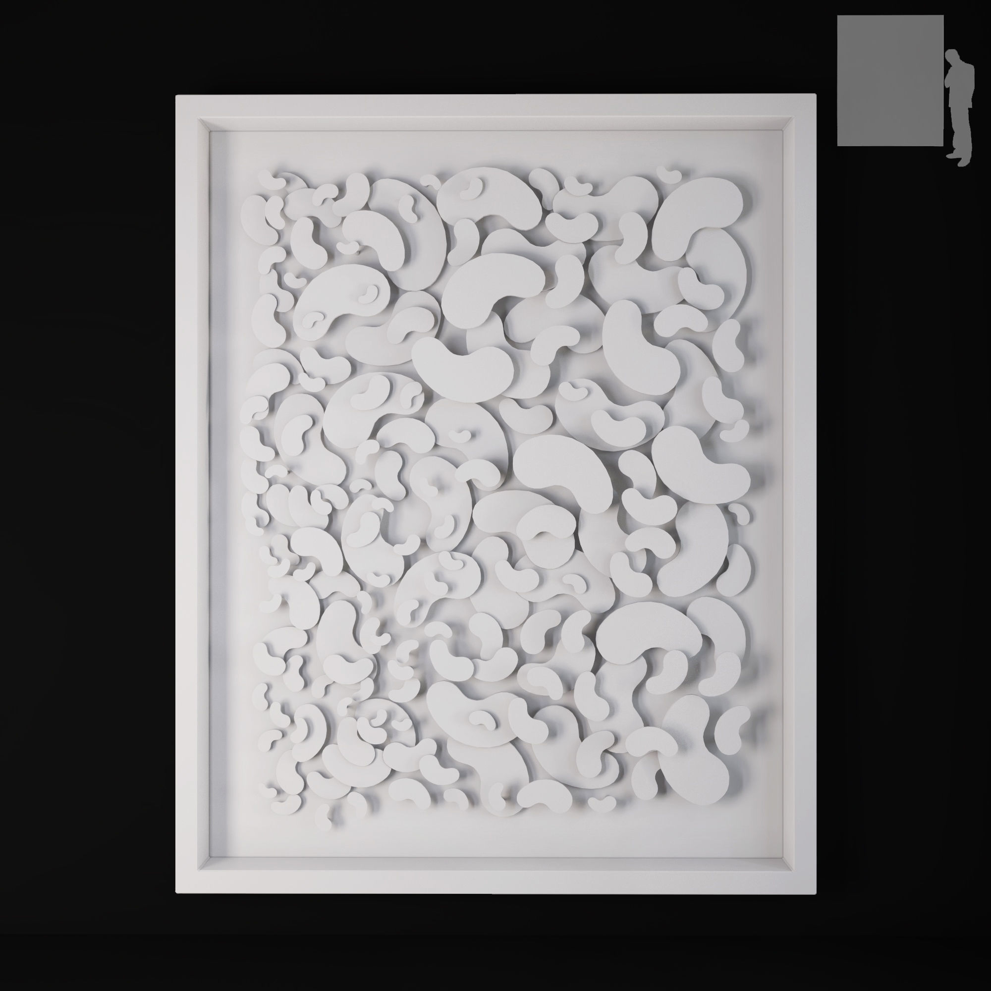 Beans painting Maison Rapin picture 3D model_0