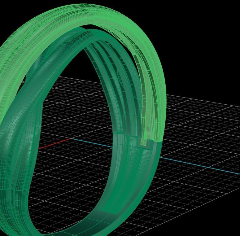 Ring Twst 3D print model_7