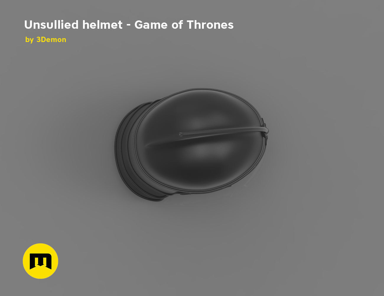 Game of Thrones Unsullied Helmet 3D print model_11