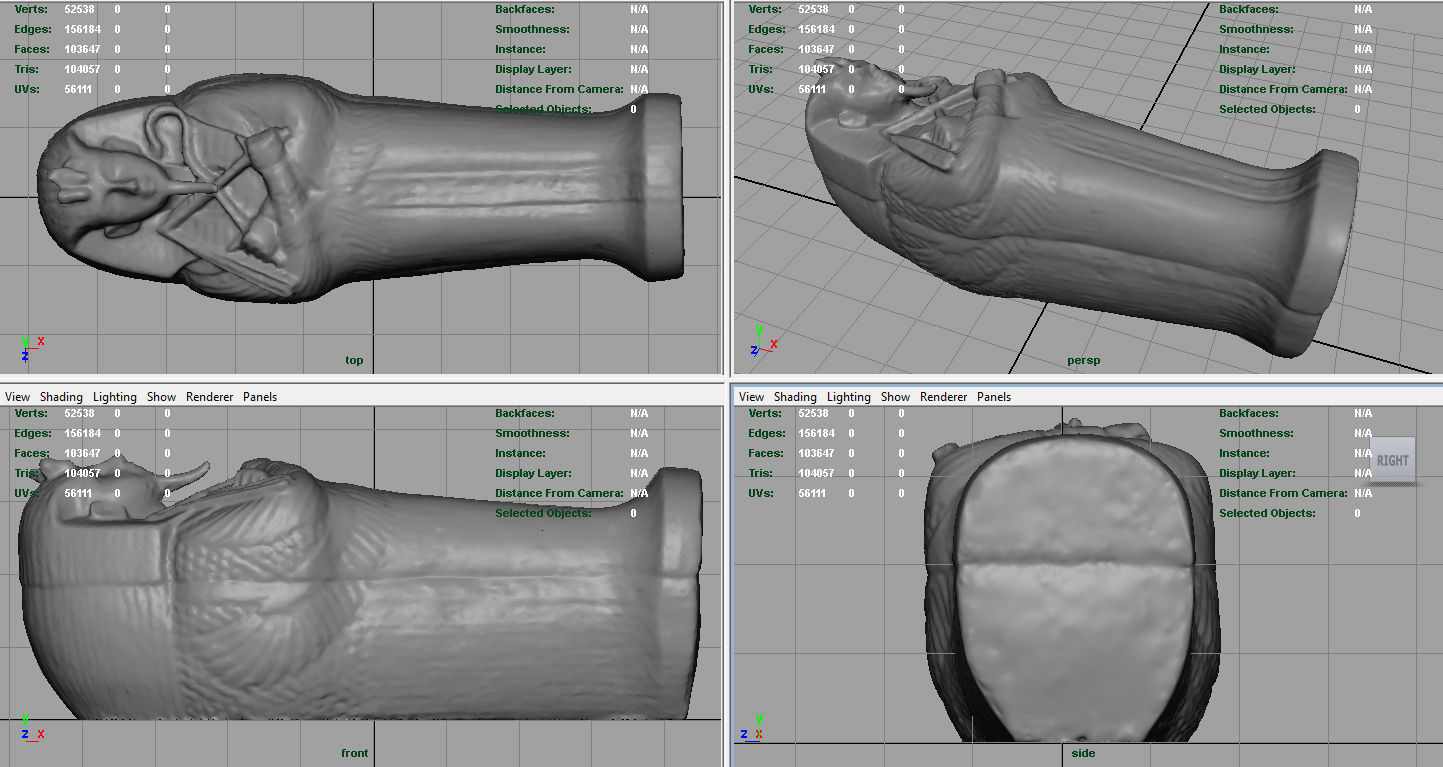 EGYPTIAN SARCOPHAGUS 3D model_7