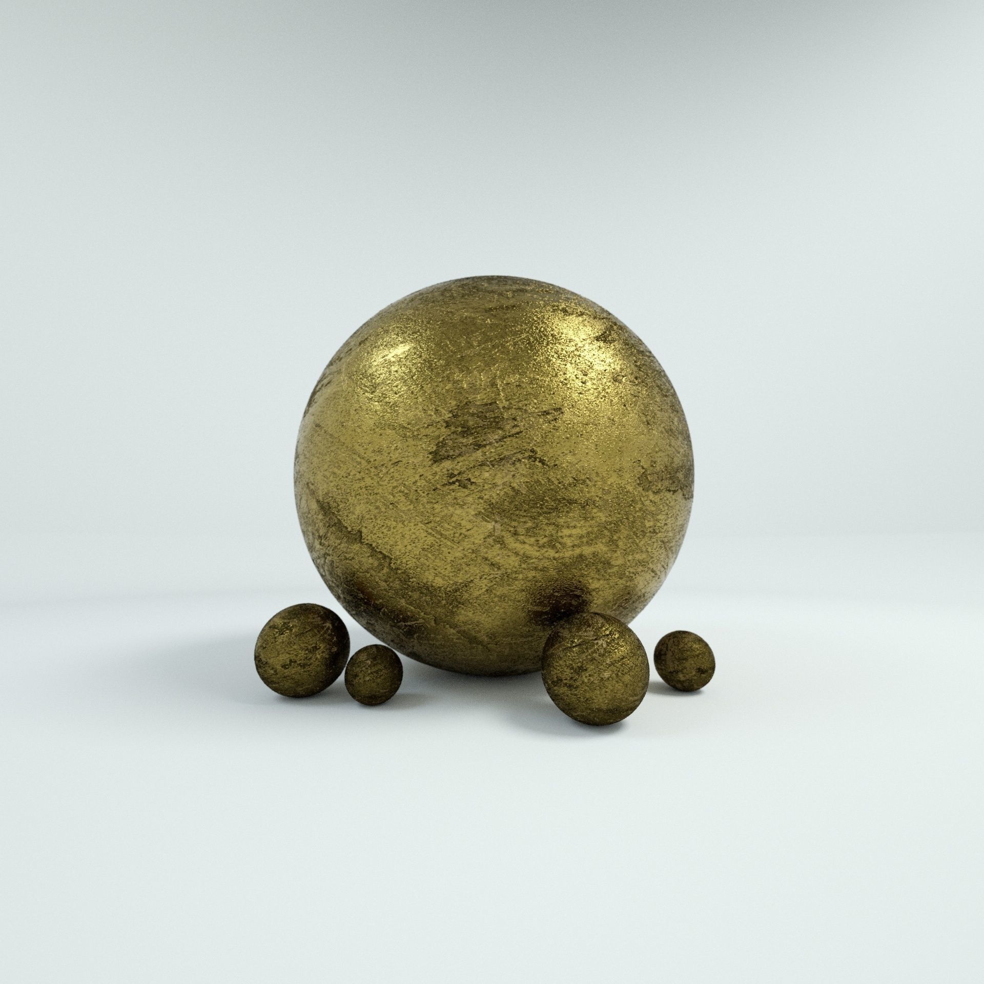 10 Gold Materials For Cinema4D Octane Render Texture_4
