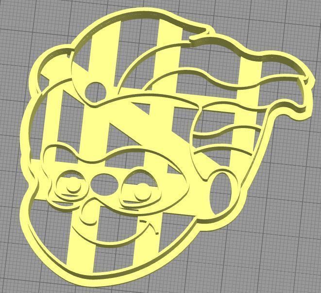 The Incredibles Cookie Cutter Set Jack Violeta Dash Robert Helen 3D print model_3