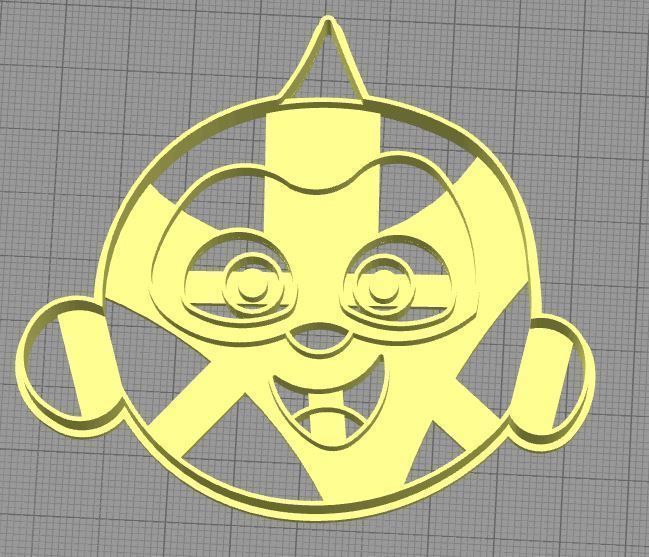 The Incredibles Cookie Cutter Set Jack Violeta Dash Robert Helen 3D print model_4