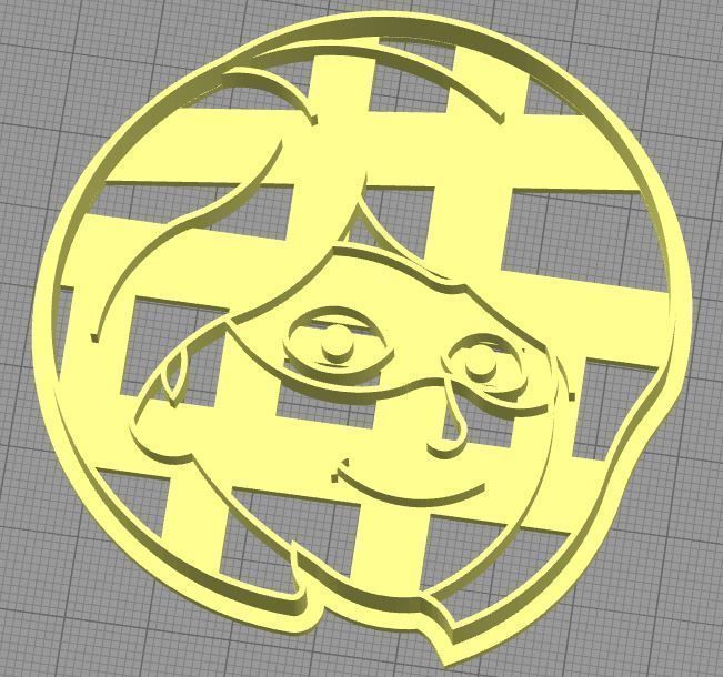 The Incredibles Cookie Cutter Set Jack Violeta Dash Robert Helen 3D print model_2