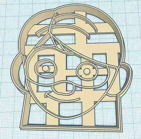 The Incredibles Cookie Cutter Set Jack Violeta Dash Robert Helen 3D print model