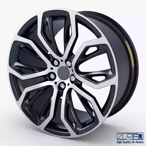 Style 375 wheel black Mid Poly