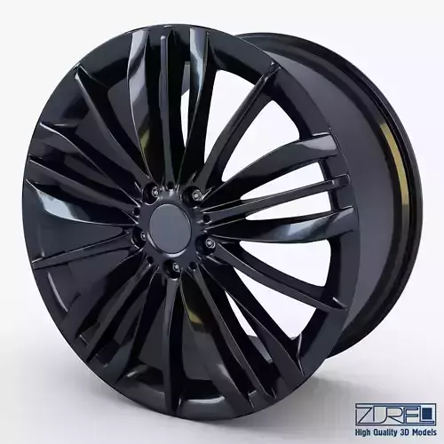 Style 332 wheel black Mid Poly
