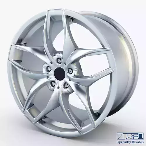 Style 215 wheel silver Mid Poly