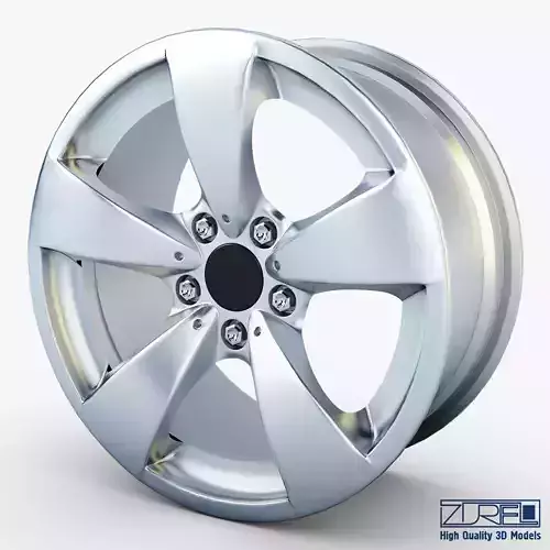 Style 138 wheel silver Mid Poly