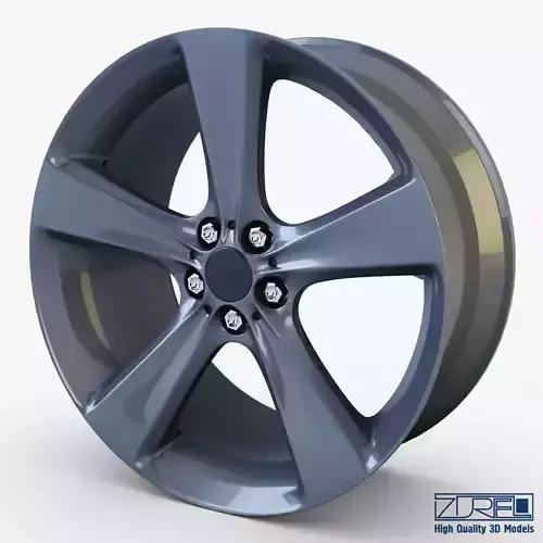 Style 128 wheel ferric gray Mid Poly