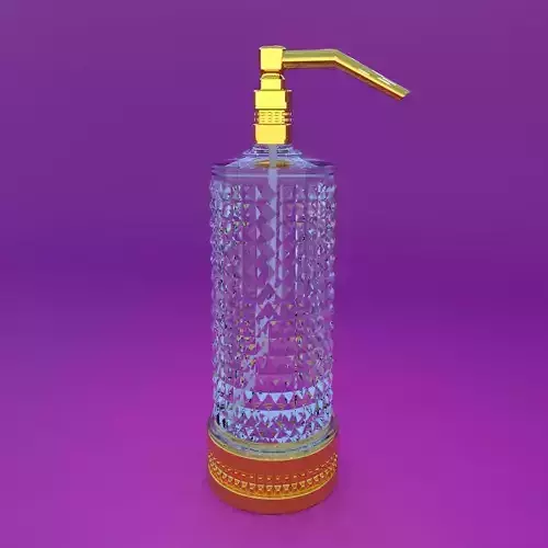 dispersion glass soap dispenser