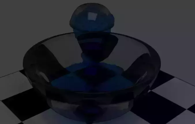 Fluido Simulacao Cycles Blender 3D model