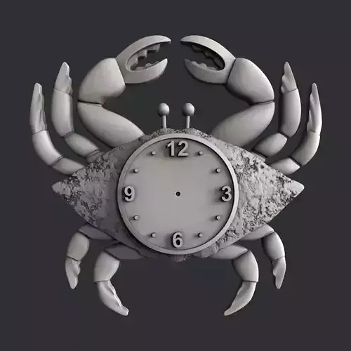 3d STL models for CNC clock 3D model