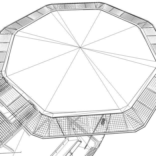 Pipe laying ship 3D model_23