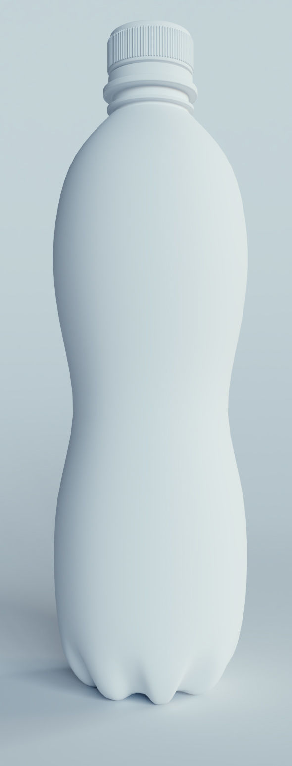 Bottle 7UP  3D model_3