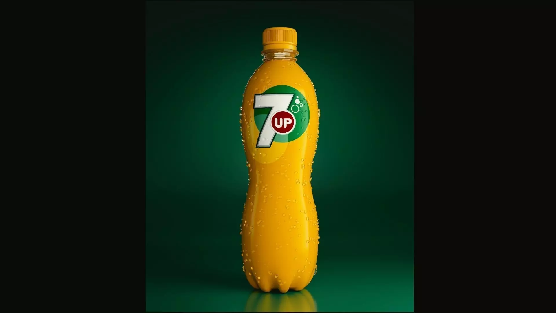 Bottle 7UP  3D model_0