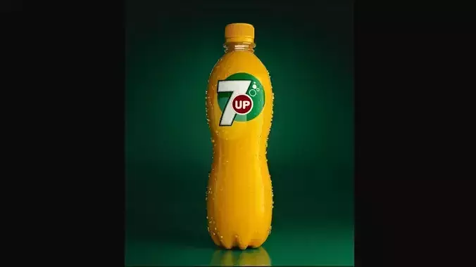 Bottle 7UP 