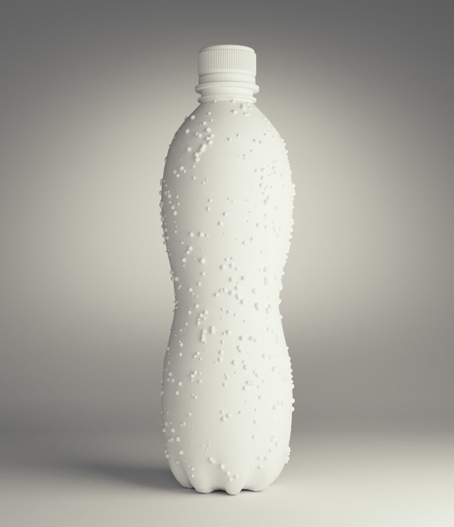 Bottle 7UP  3D model_4